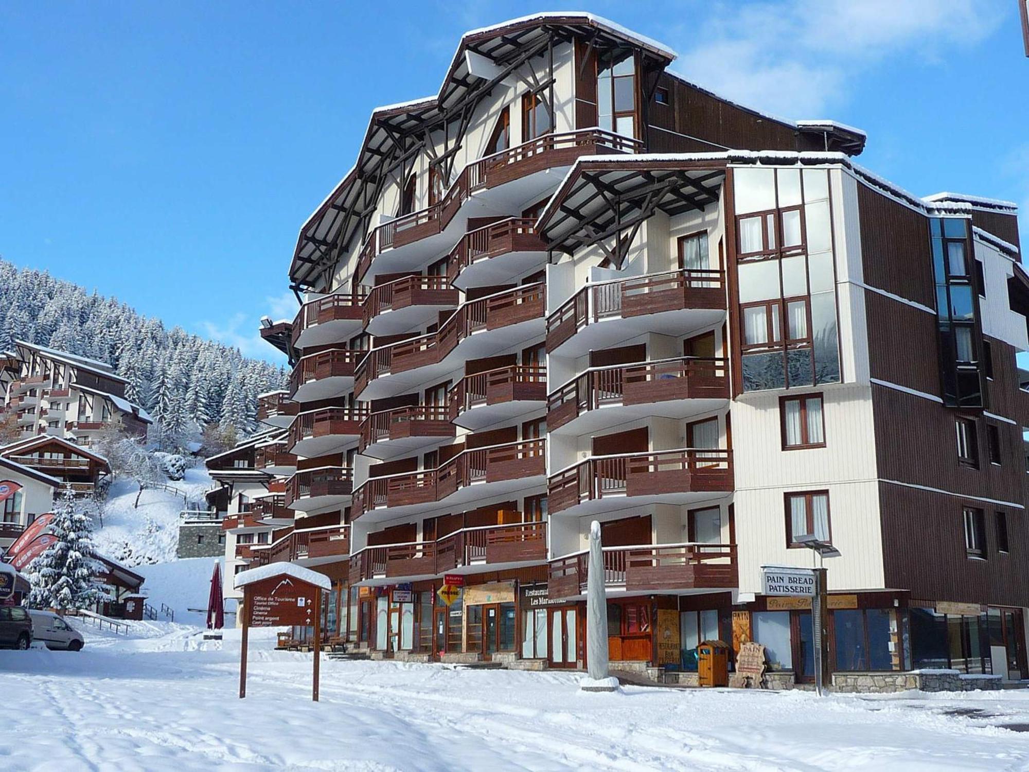 Studio Lumineux Avec Balcon Sud, Plein Coeur De La Tania, Skis Aux Pieds - Fr-1-513-43 Apartment Exterior photo